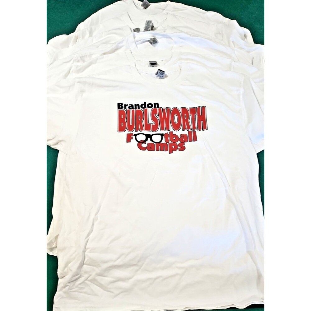 Lot Of 7 New Arkansas Razorbacks Brandon Burlsworth Tshirt Men's XL Football